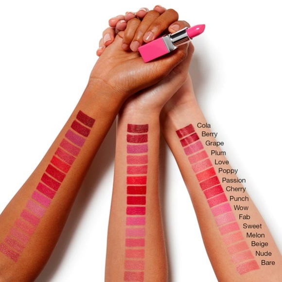 CLINIQUE Pop Lip Color Lipstick + Primer Cherry Pop - Picture 12 of 15